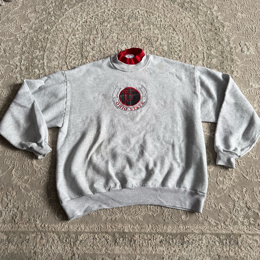 Vintage Ohio State Buckeyes Crewneck Distressed Sweater Size XL